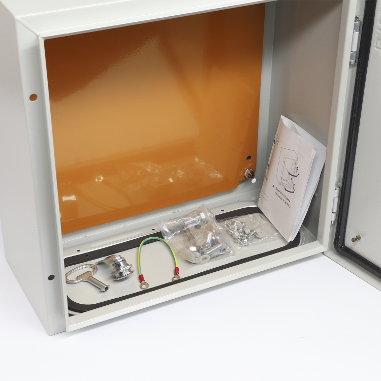 Корпус металевий MBP з монтажною панеллю 400x400x250 Argent IP65 TAKEL